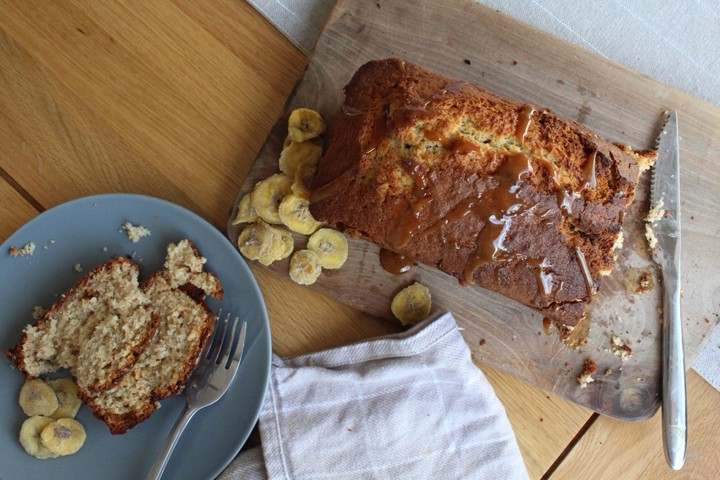 Salted Caramel Banana Bread Recipe