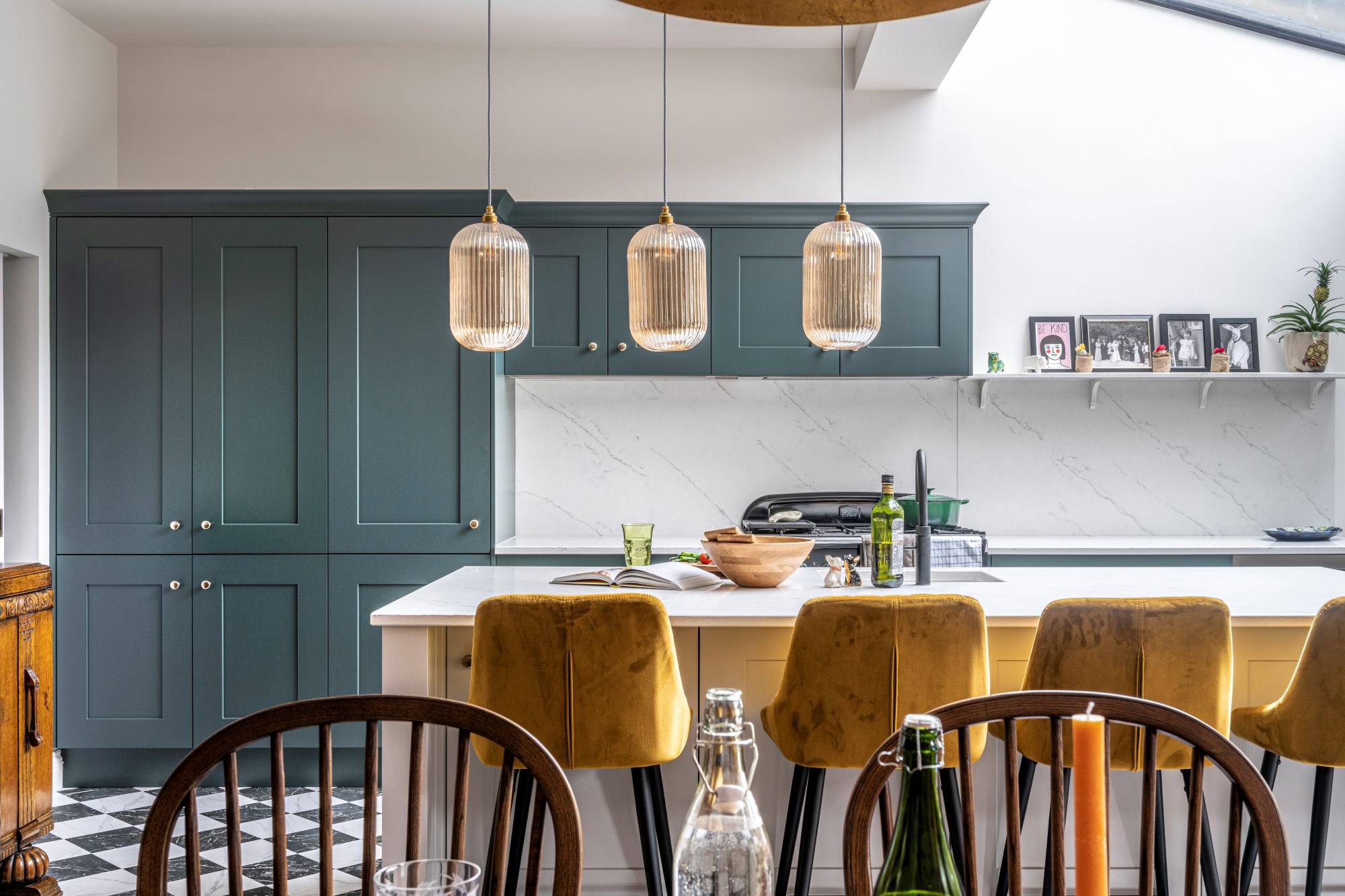 Fitzroy in Copse Green & Dove Grey 