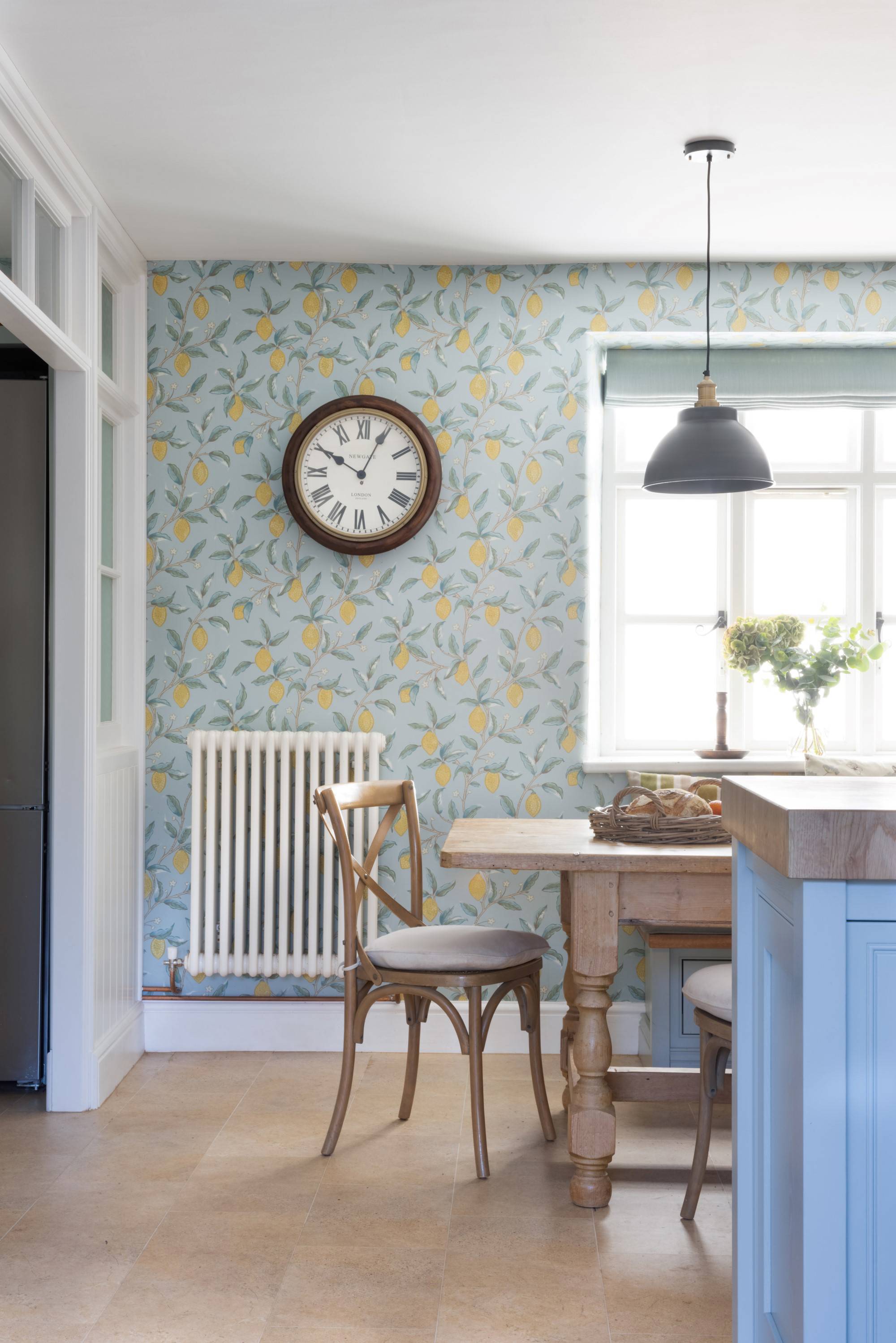 Clarendon in Chalk Blue 