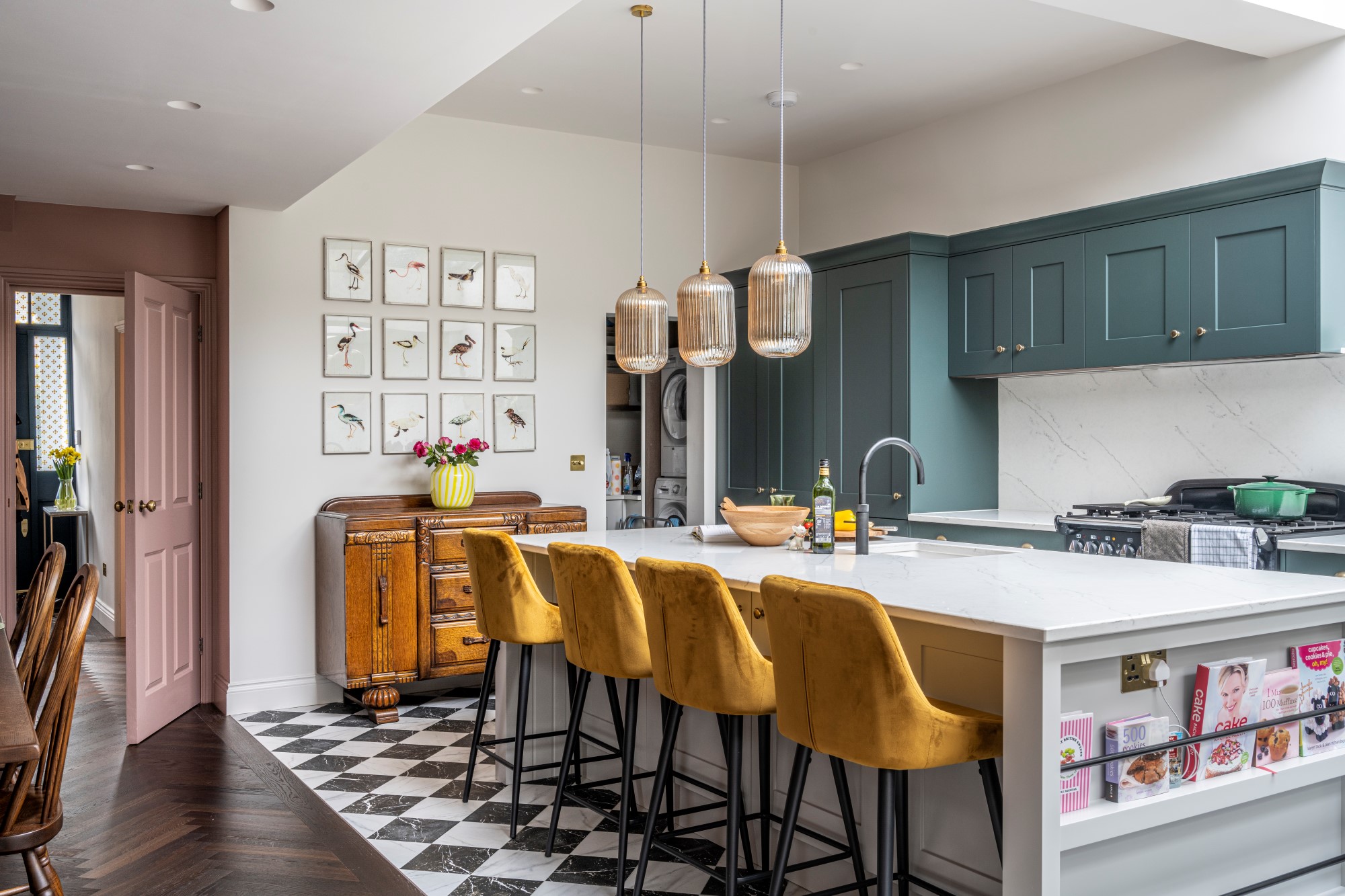 Fitzroy in Copse Green & Dove Grey 