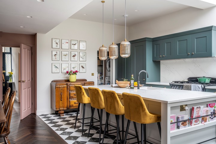 Fitzroy in Copse Green & Dove Grey 