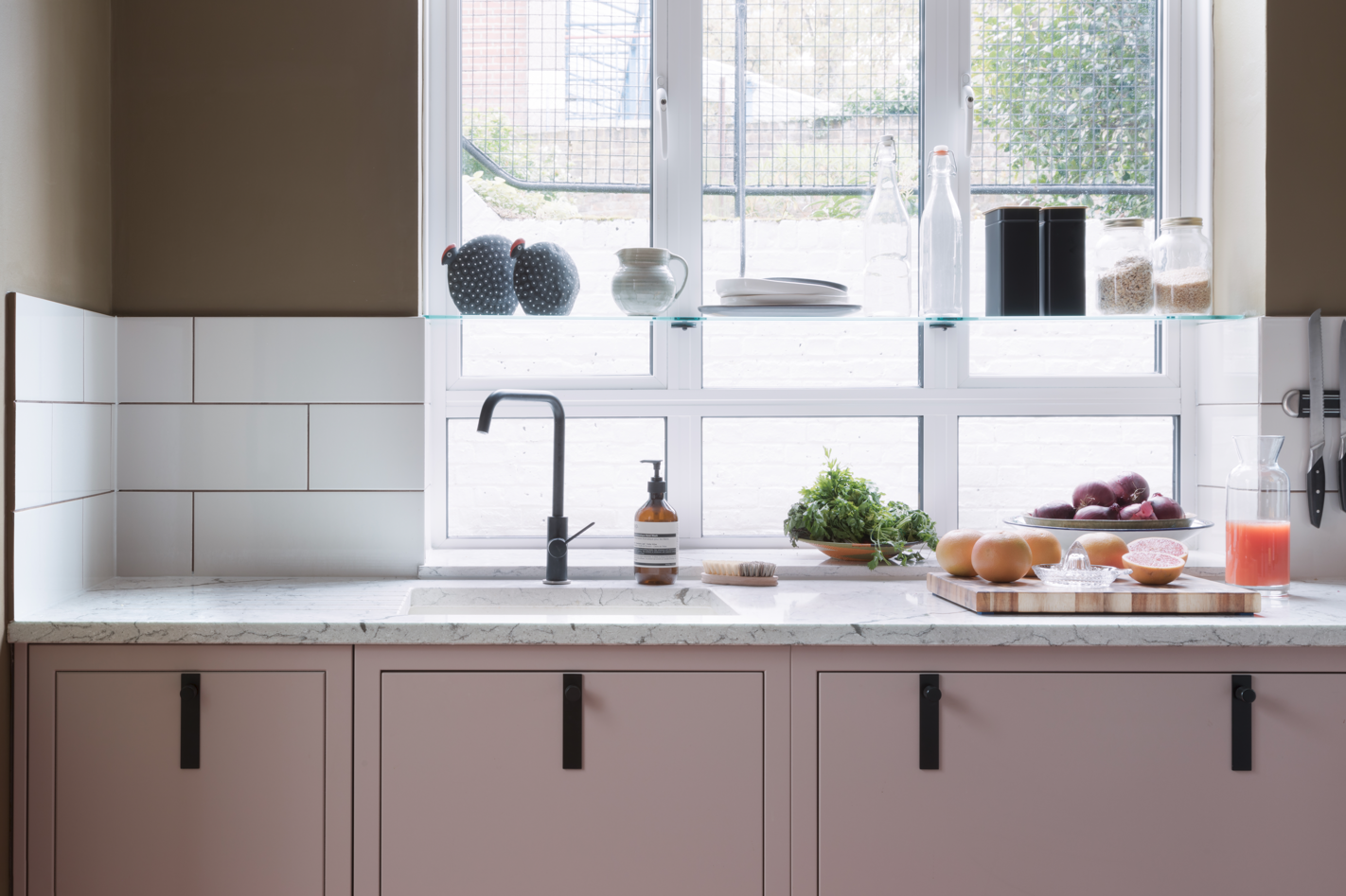 1909 Slab in Dry Rose 