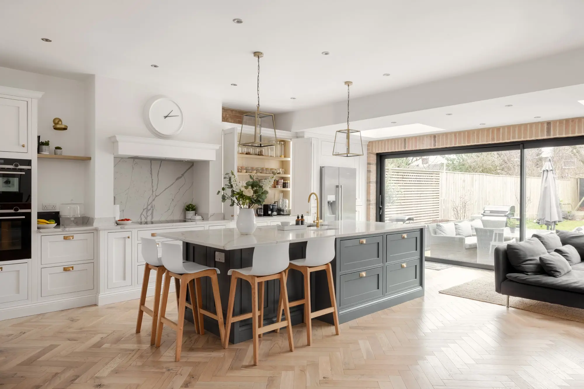 Clarendon in Slate & Porcelain 