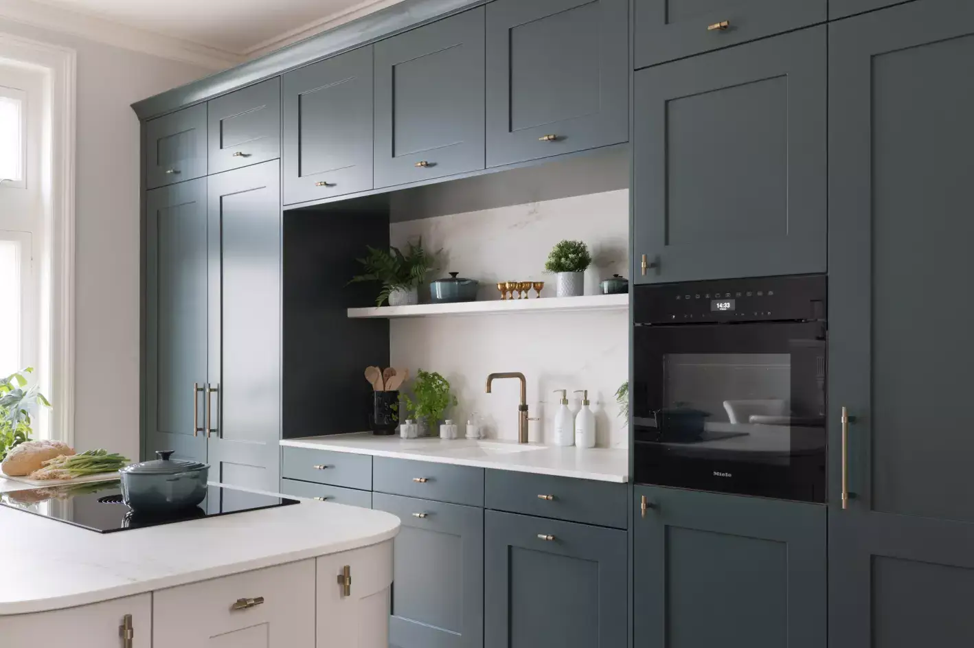 Fitzroy Copse Green & Taupe Grey