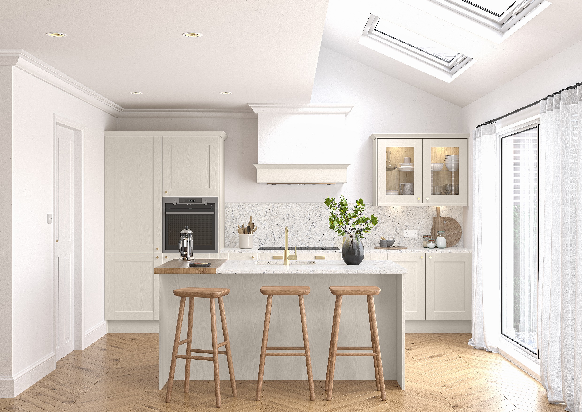 Belsay Kitchens Taupe Grey kitchen