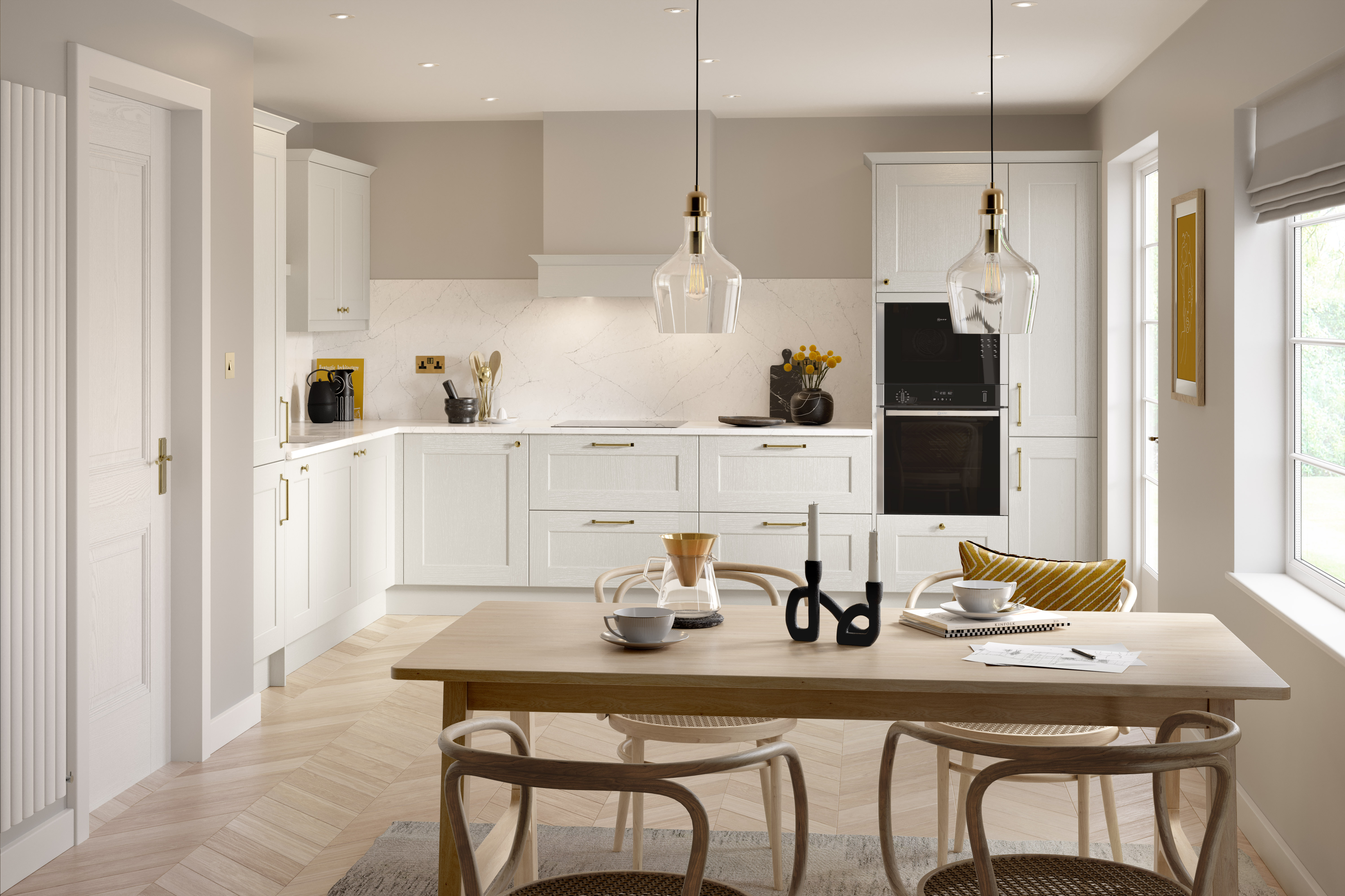 Belsay Kitchens Dove Grey kitchen
