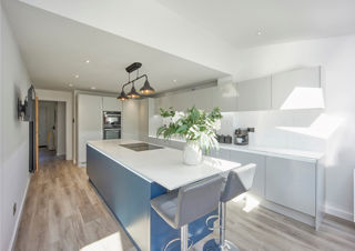 Porter Hartforth Blue and Dove Grey