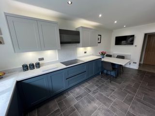 Hunton Dove Grey and Storm Blue 