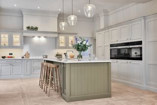 Clarendon Olive and Taupe Grey