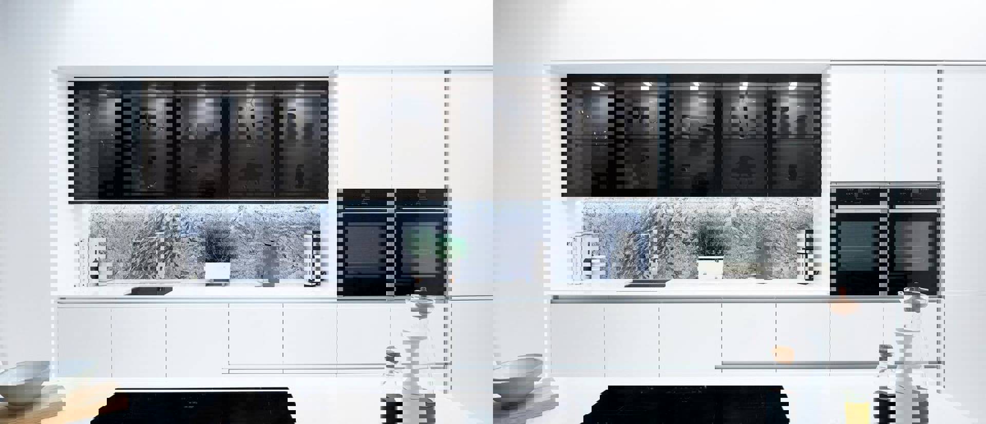 Feature Glazed Kitchens