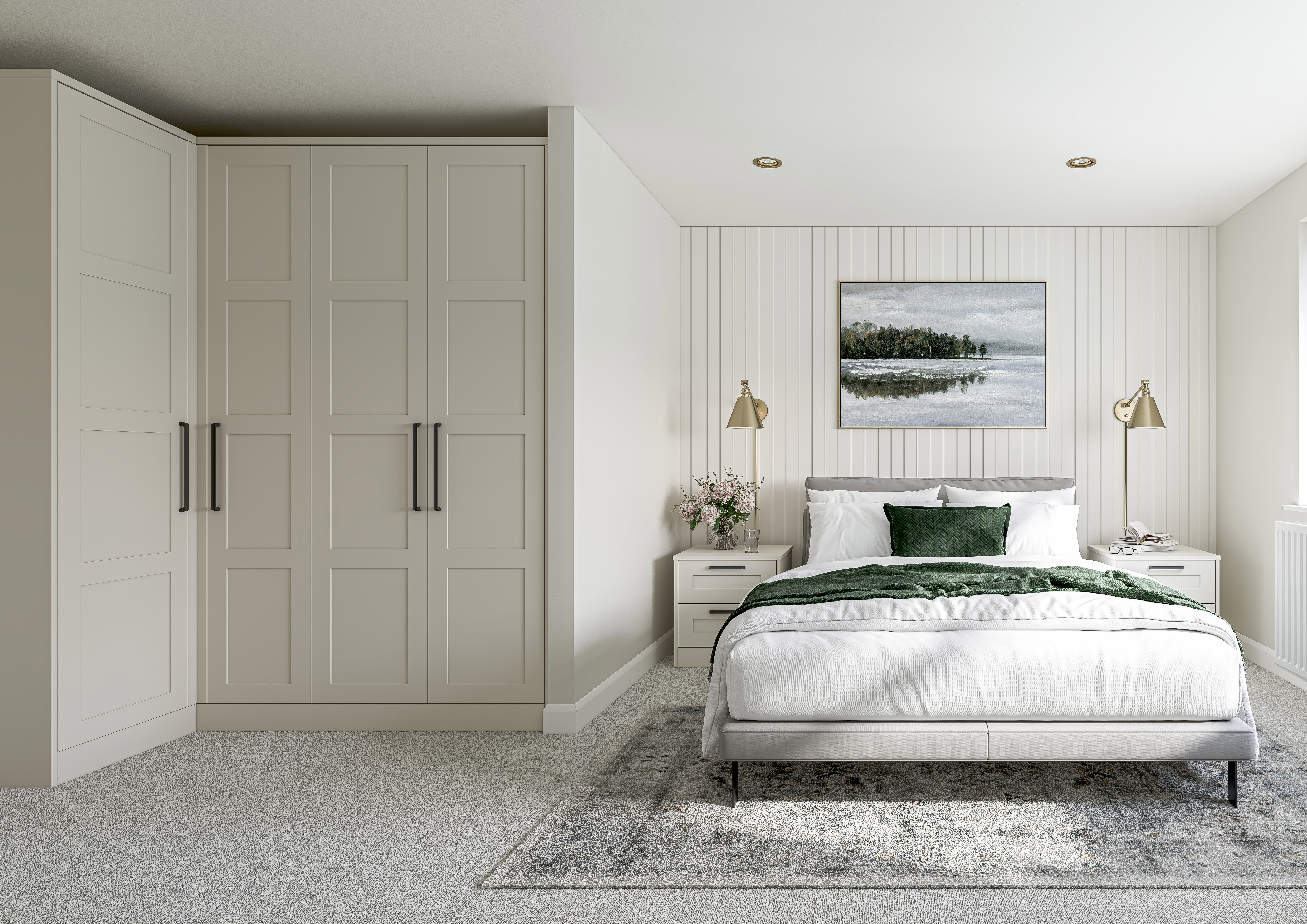 Hunton Bedrooms Taupe Grey kitchen