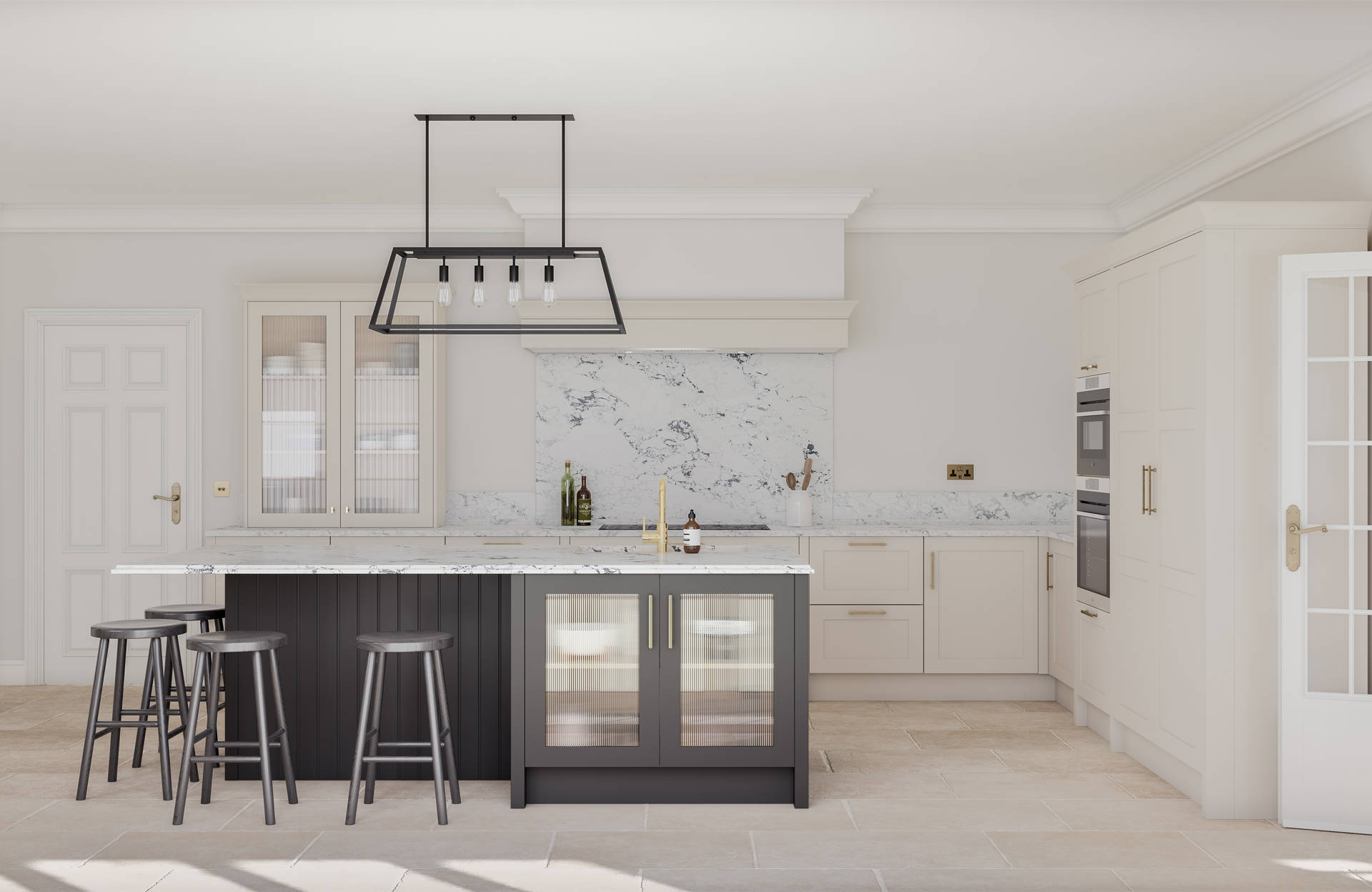 Taupe Grey and Graphite