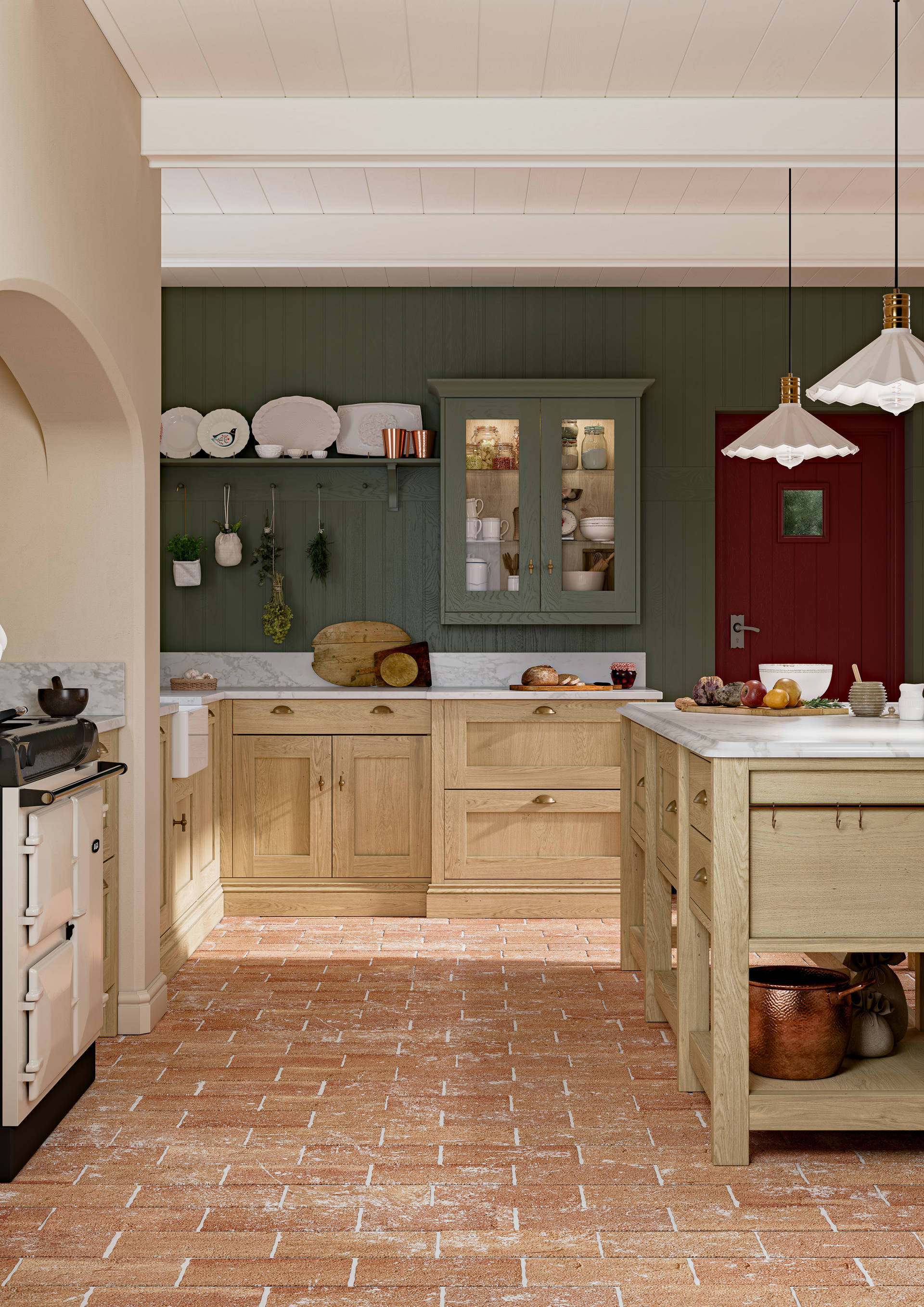 Mornington Shaker Oak Kitchens