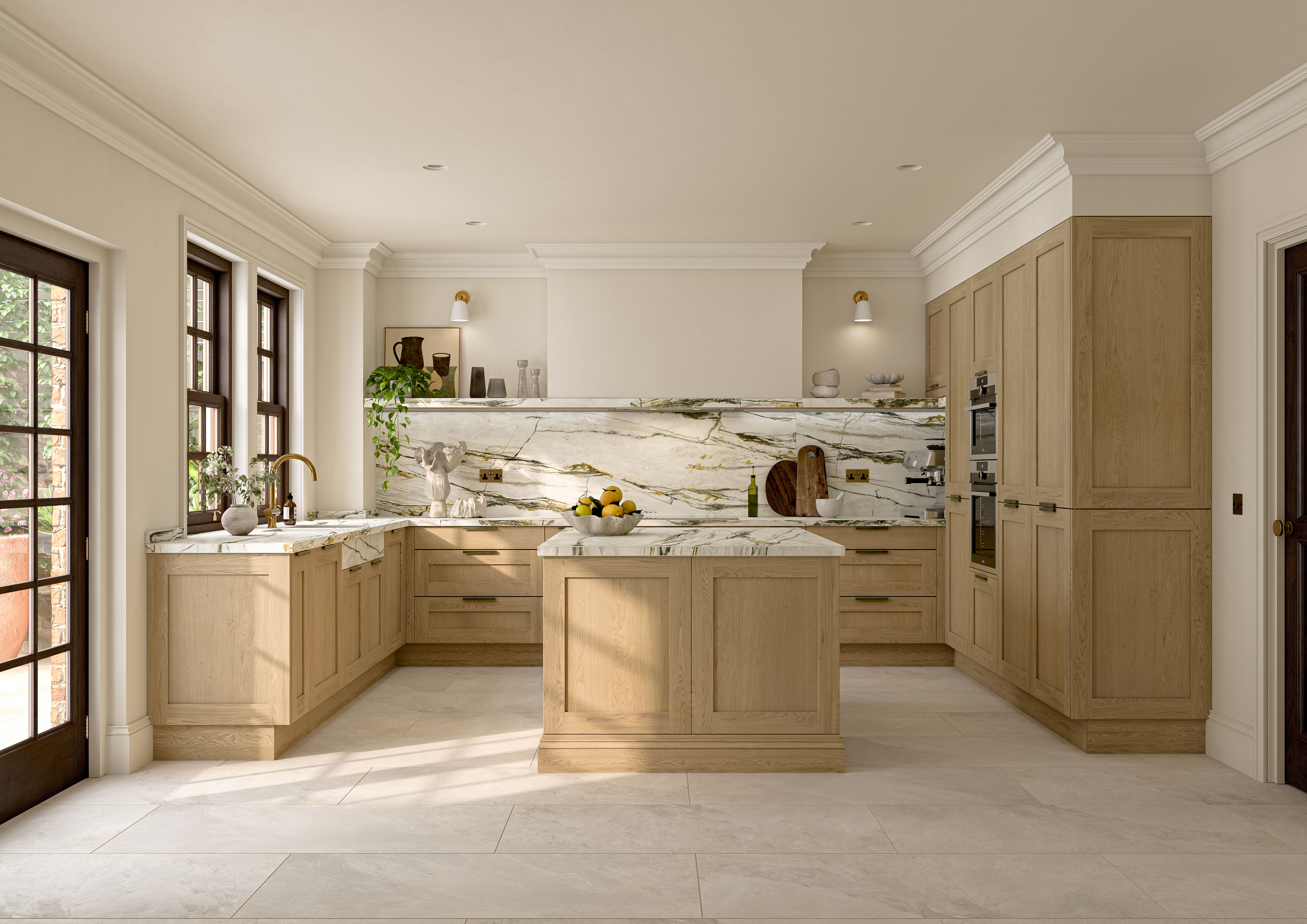 Mornington Shaker Oak Kitchens Mornington Oak Timeless kitchen