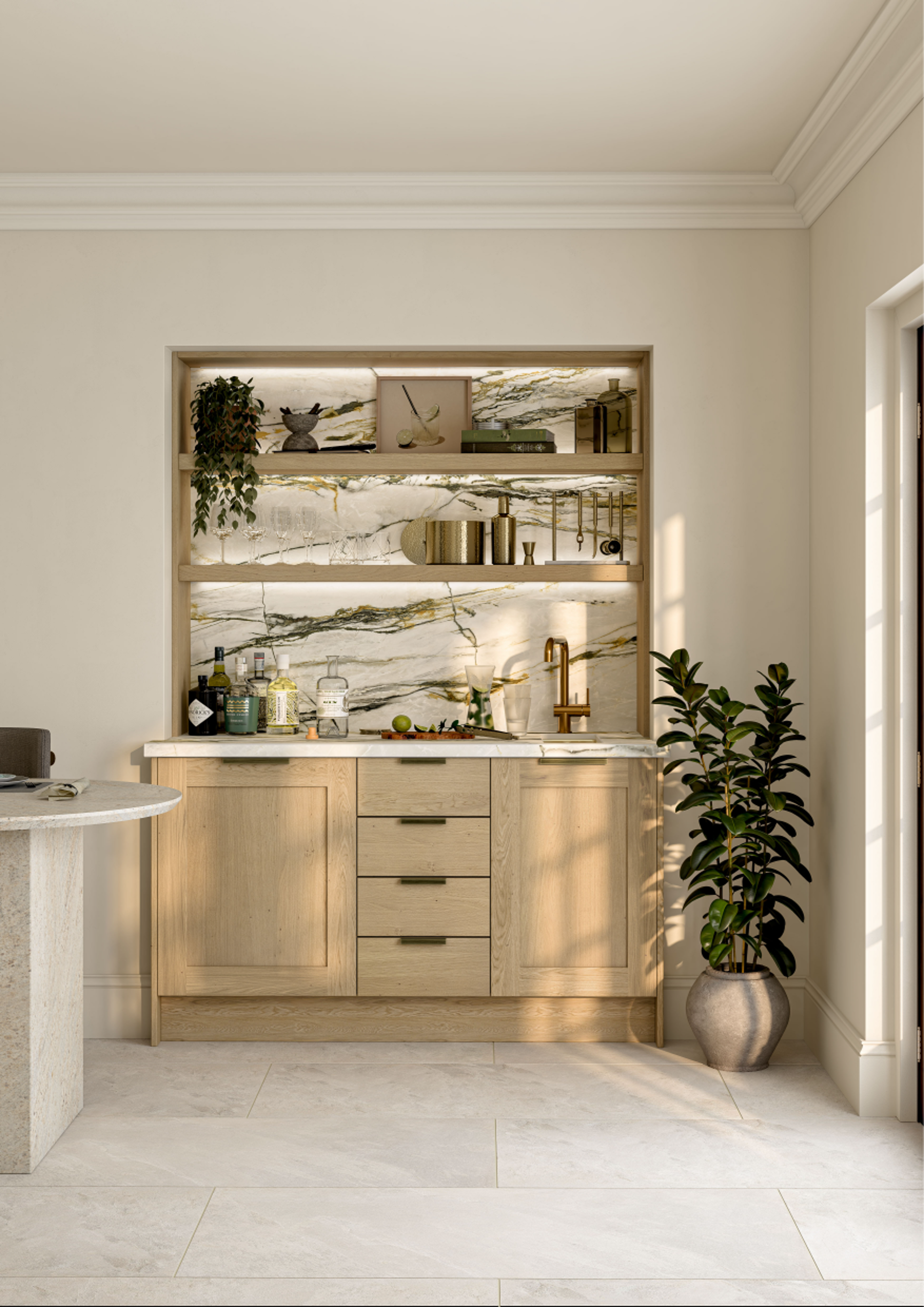 Mornington Shaker Oak Kitchens