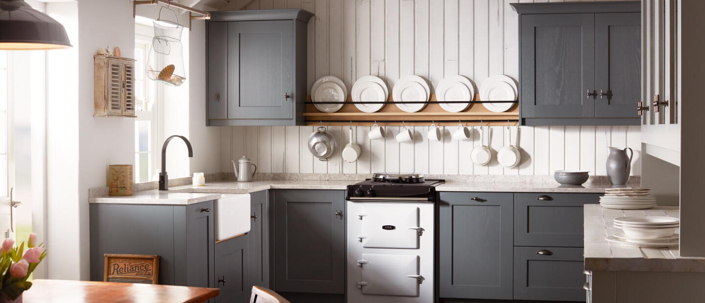 Mornington Shaker Kitchens Slate & Partridge Grey kitchen