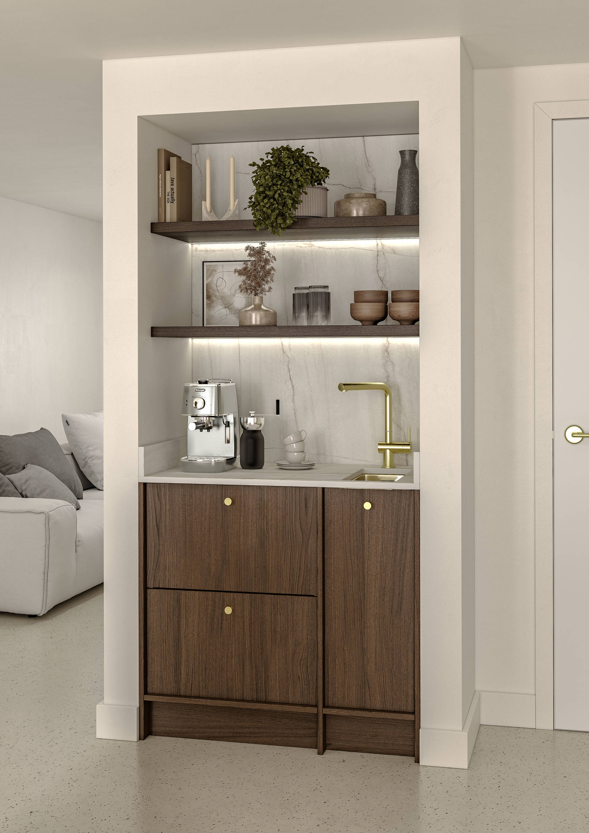 Nura Tobacco Oak Linea