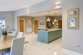 Fitzroy Chalk Blue And Partridge Grey