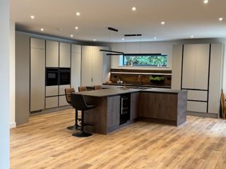 Unity Matt Sandstone and Oxidised Bronze